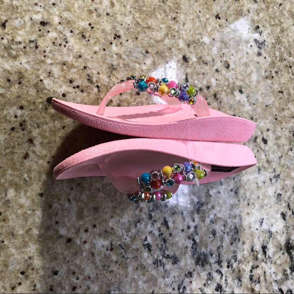 Grandco Rhinestone Flip Flop - Picture 3 of 5